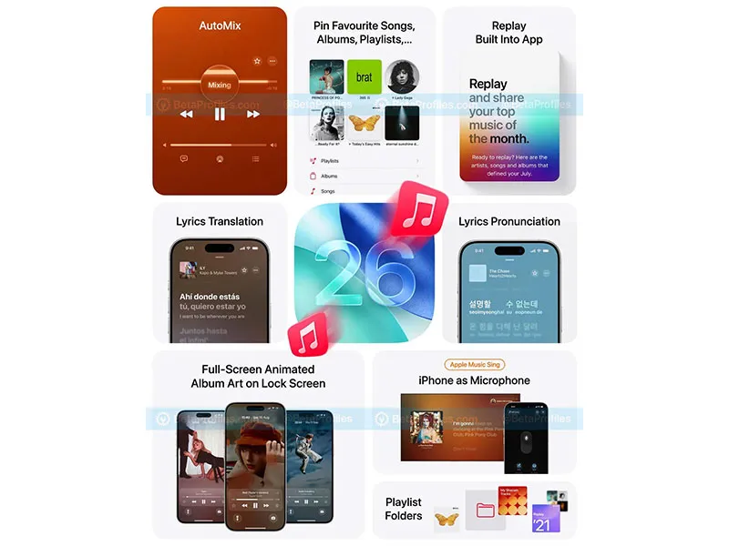 قابلیت‌های جدید اپل موزیک در iOS 26