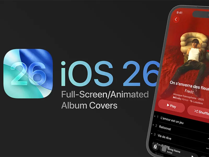 آرتورک متحرک تمامصفحه در لاک اسکرین